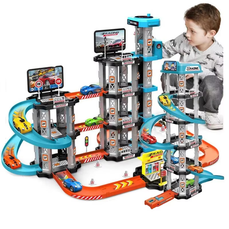 Catapult Launcher Toy - Zabawka tor wyścigowy dla dzieci, rampa,