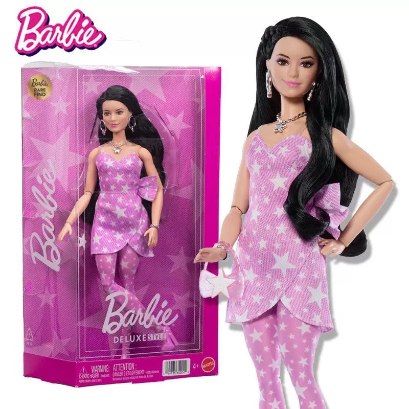 Kids Toys Xmas - Oryginalna lalka Mattel Barbie Deluxe Style