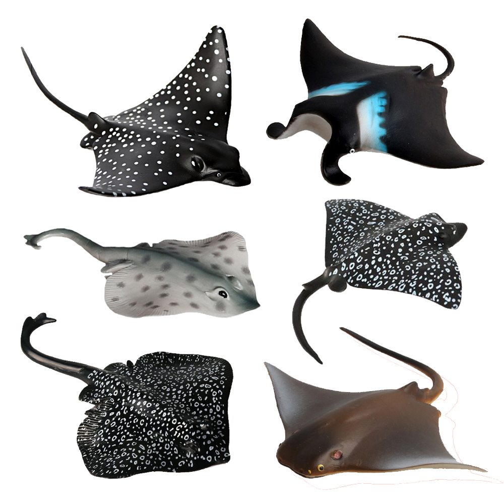 Kids Toys Reviews - Figurki Stingray Manta Ray zabawka-ryba oceaniczne