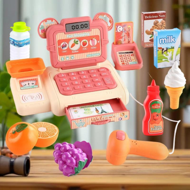 Zestaw zabawek kasy sklepowej  – Toy Cash Register recenzja i cena
