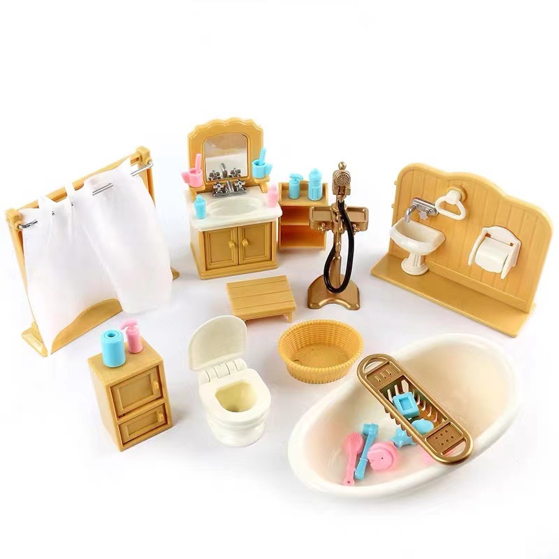 Domek dla lalek miniaturowe pu – Kids Toys Kitchen Set recenzja i cena