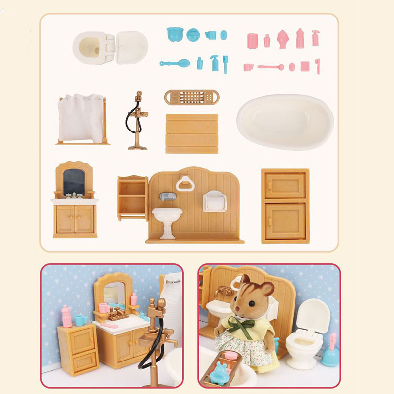 Domek dla lalek miniaturowe pu – Kids Toys Kitchen Set recenzja i cena