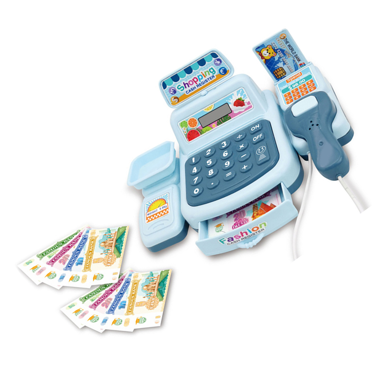 Zestaw do zabawy w kasy, zabaw – Toy Cash Register recenzja i cena