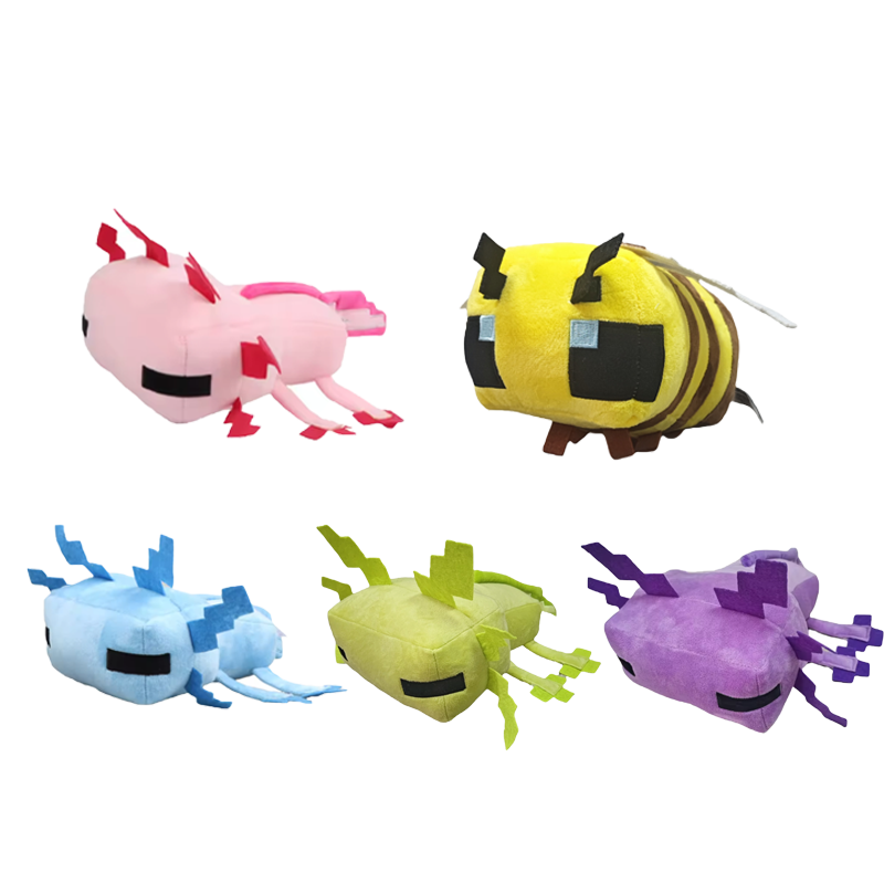 Pluszowe zabawki: aksolotl, cr – Kids Zombie Toys recenzja i cena