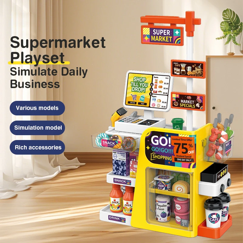 Symulacyjny Mini Skanujący Kas – Toy Cash Register recenzja i cena
