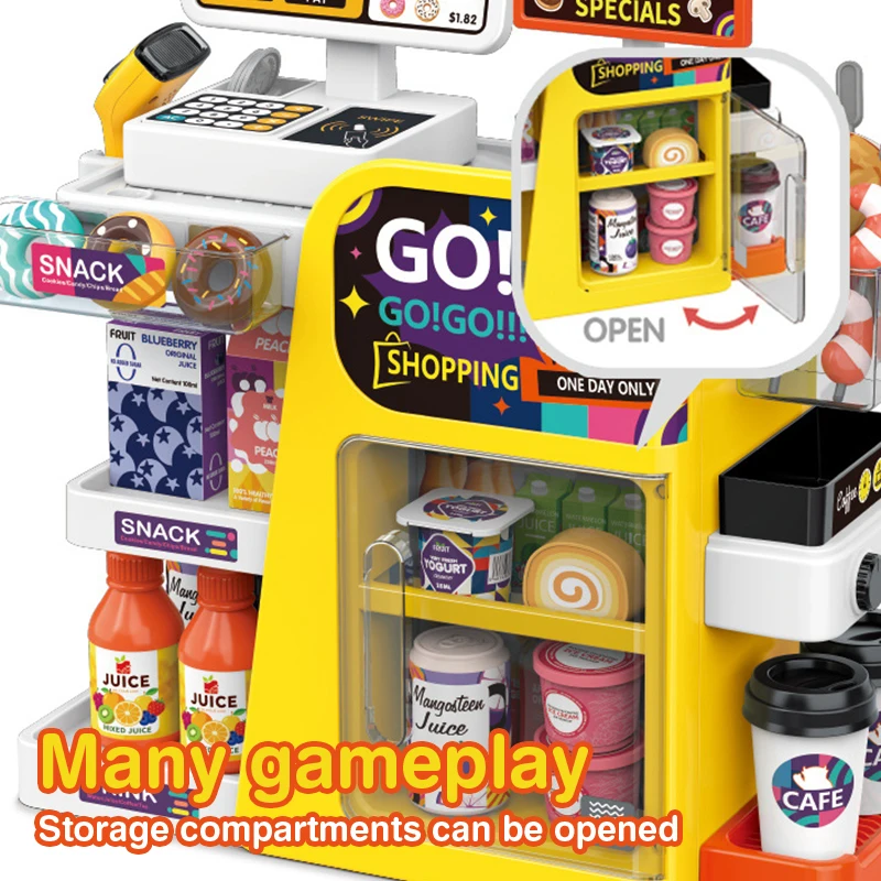 Symulacyjny Mini Skanujący Kas – Toy Cash Register recenzja i cena