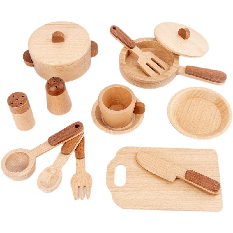 Maoduo Toys Drewniany Zestaw K – Kids Toys Kitchen Set recenzja i cena