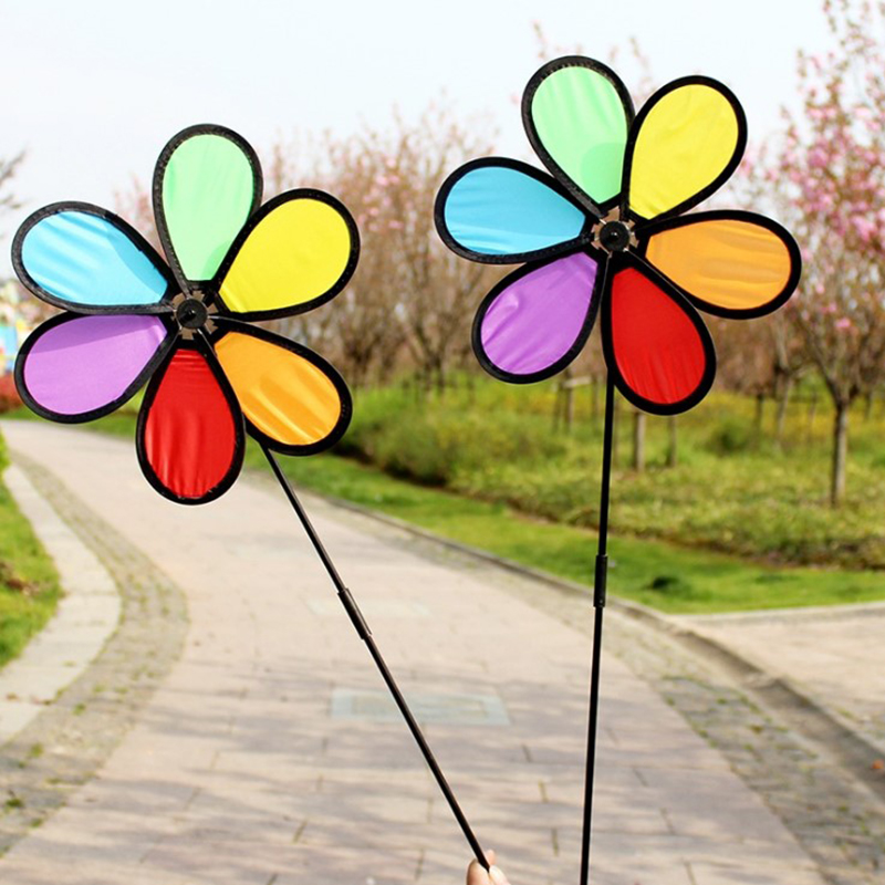 1 szt. Kolorowy wiatrak ozdobn – Kids Yard Toys recenzja i cena