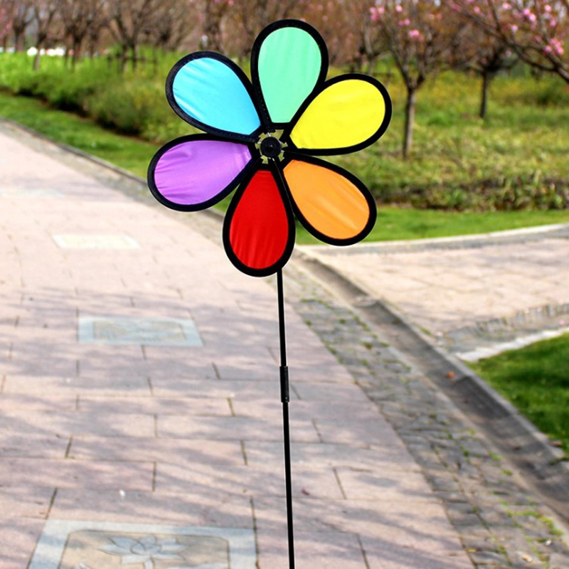 1 szt. Kolorowy wiatrak ozdobn – Kids Yard Toys recenzja i cena