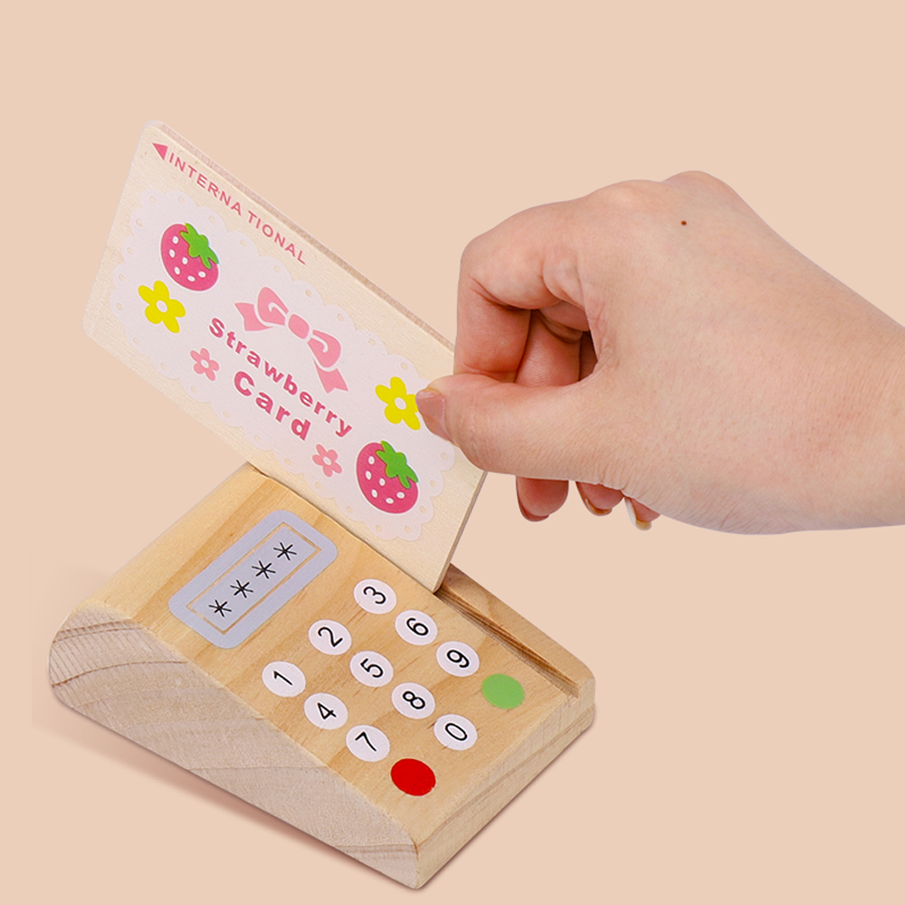 Drewniana kasa fiskalna Zabawk – Toy Cash Register recenzja i cena
